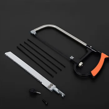 Hacksaw Set with Replaceable Saw Blades and Metal Miter 5