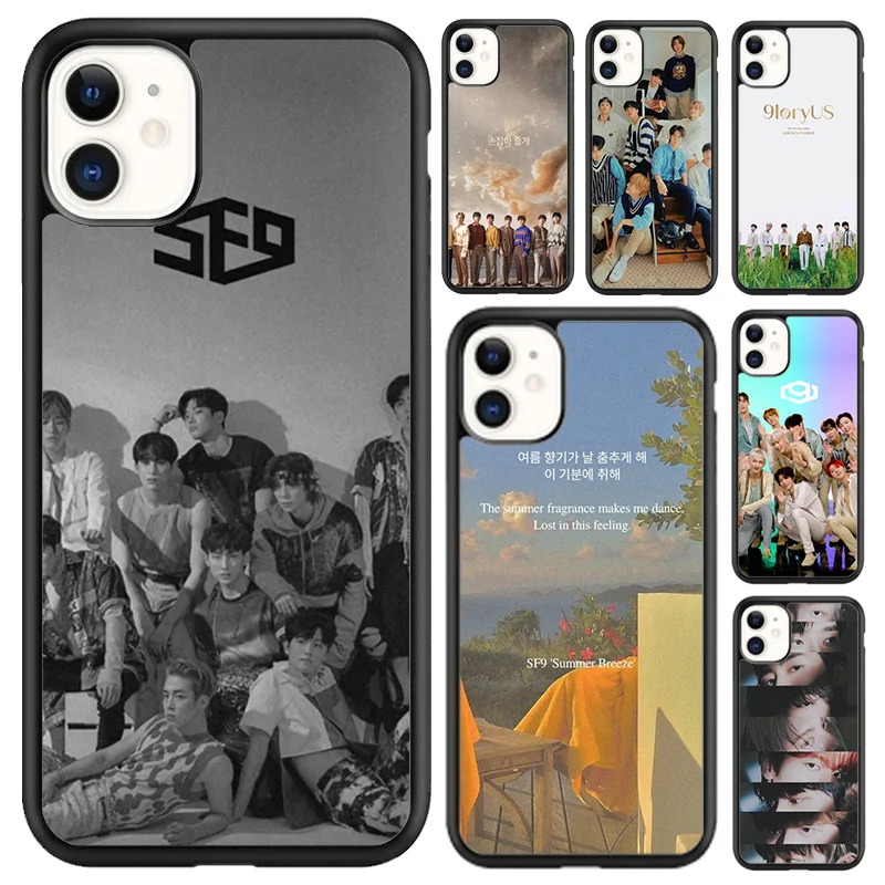 Custodia Per Telefono Sf9 Summer Breeze Per Iphone Se2020 15 14 6 6S 7 8 Plus Xr Xs 11 12 13 Pro Max Shell Cover Coque