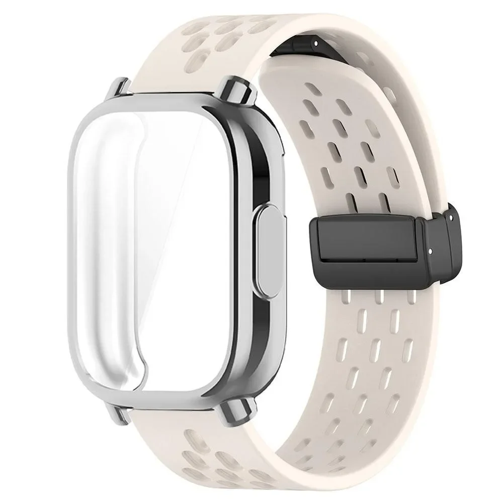 حزام قابل للتنفس + حافظة لساعة Redmi Watch 5 Activ...