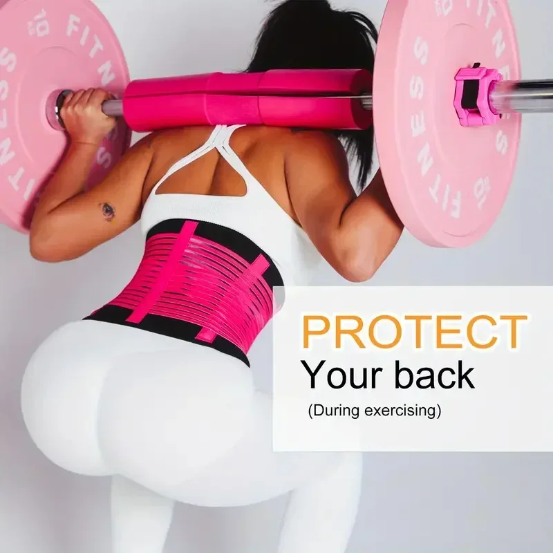 Breathable Sports Waist Belt for Lower Back Pain Back Support Belt Breathable Lower Back Pain Relief for Herniated Disc Sciatica