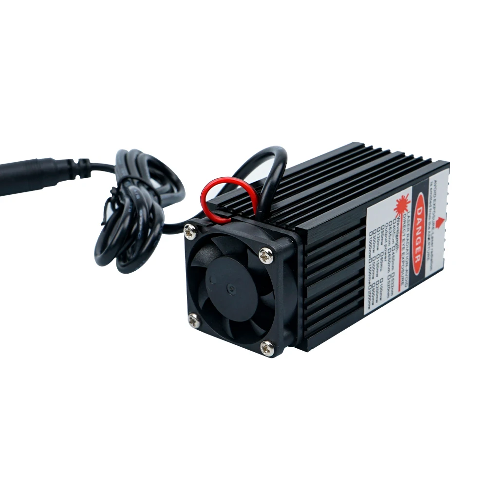 500mW 405nm Focusable Blue Laser Module Laser Engraving And Cutting TTL PWM control 0.5W Head laser module
