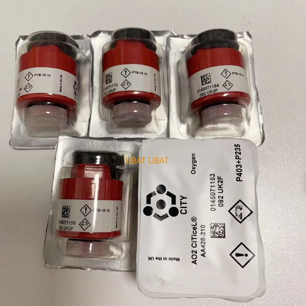 City Technology Ao2 Oxygen Sensor For PUC, PTB-18.10 At ₹ 4000 In New Delhi - Foto 9