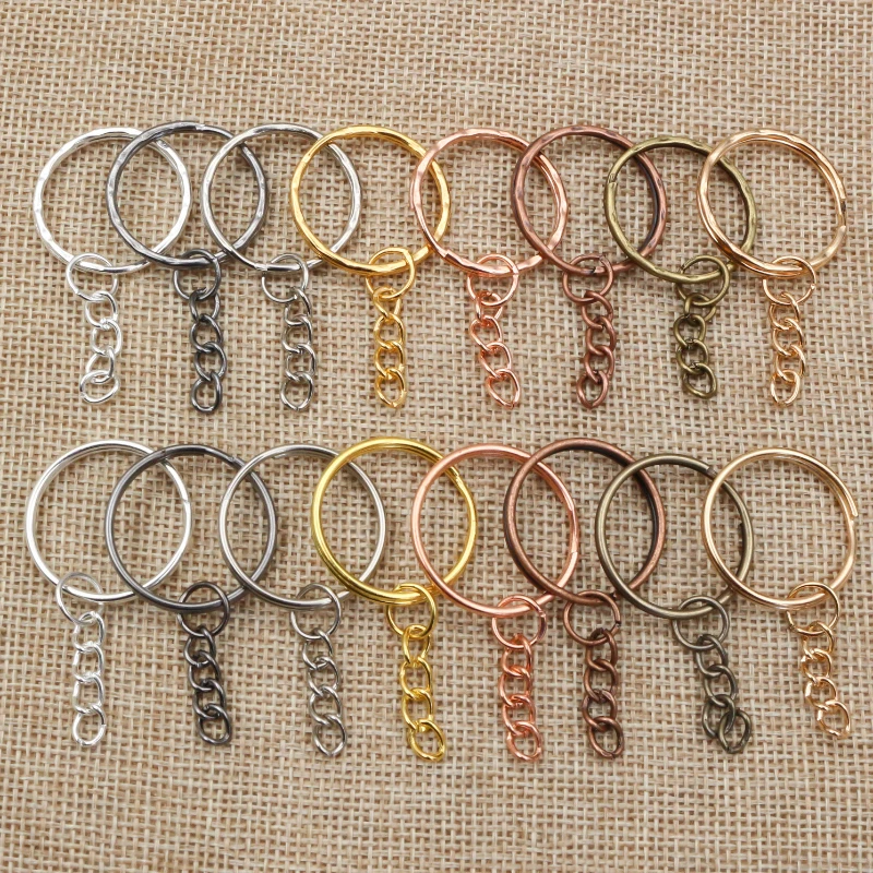 Difuzed Unisex Key Ring Keychain - Simple Metal Key Ring - View #12