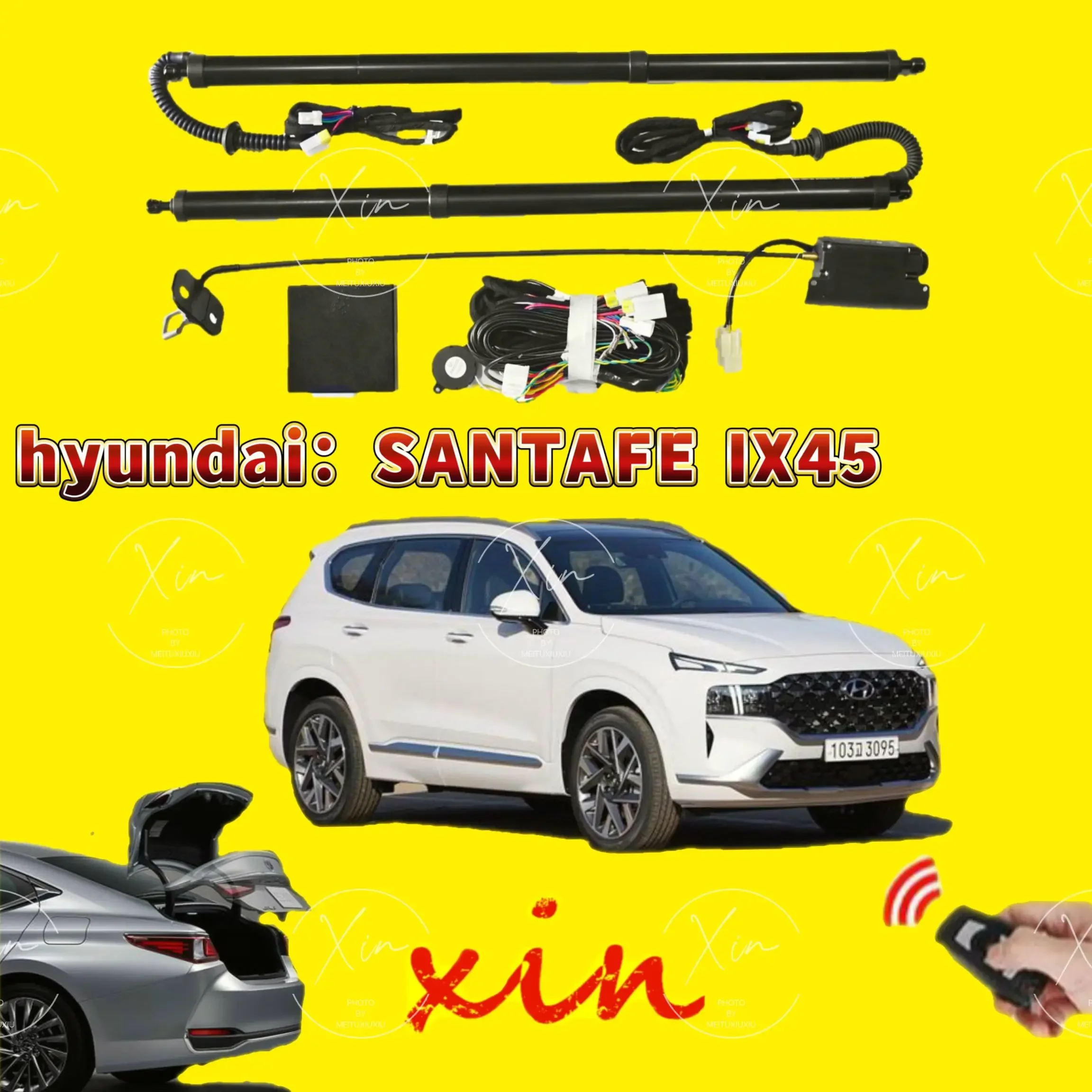 

For Hyundai IX45 SantaFe electric tailgate automatic control of the trunk drive opening car lift rear door power kit