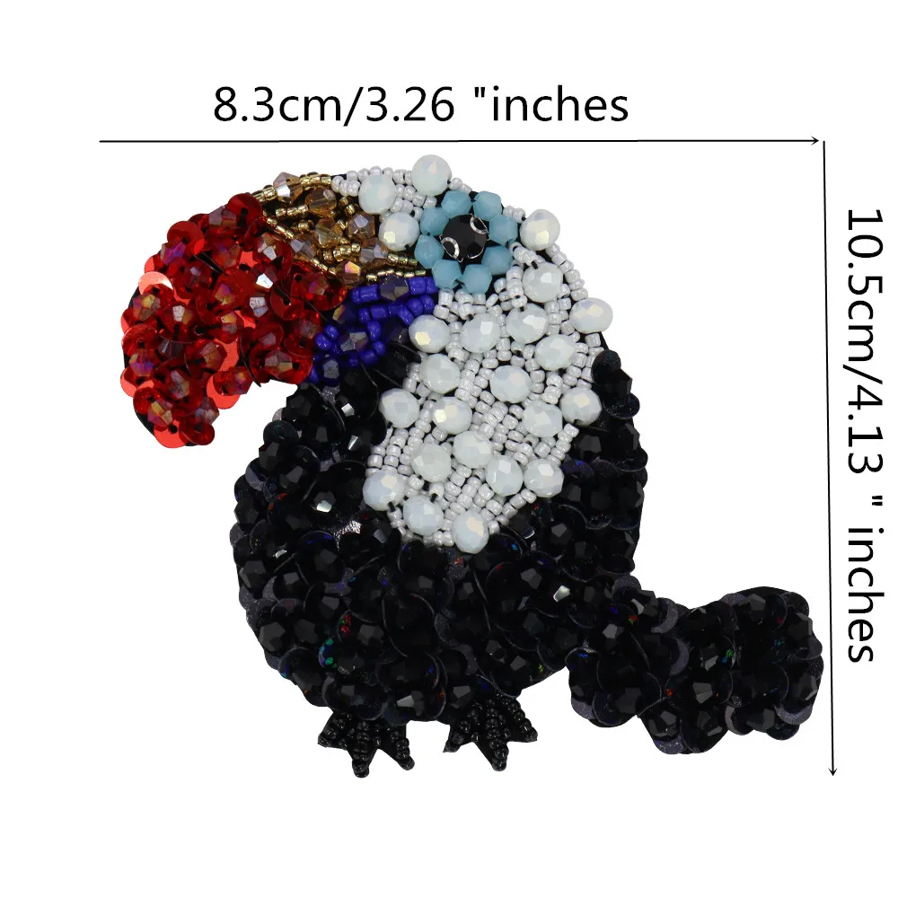 Seprendi Handgemaakte Strass & Pailletten Patches, Cool Mode Naai Op Crystal Pearl Patch voor Kleding Schoenen Tassen Decoratie Applique Leuke Patches
