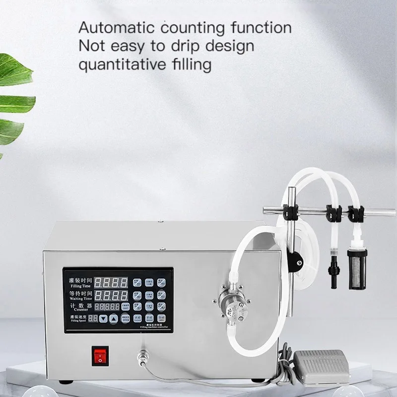 

1-6000 Ml Quantitative Liquid Filling Machine Chemical Industry Preservative Solvent Detergent Acid Alkali Resistance Filler
