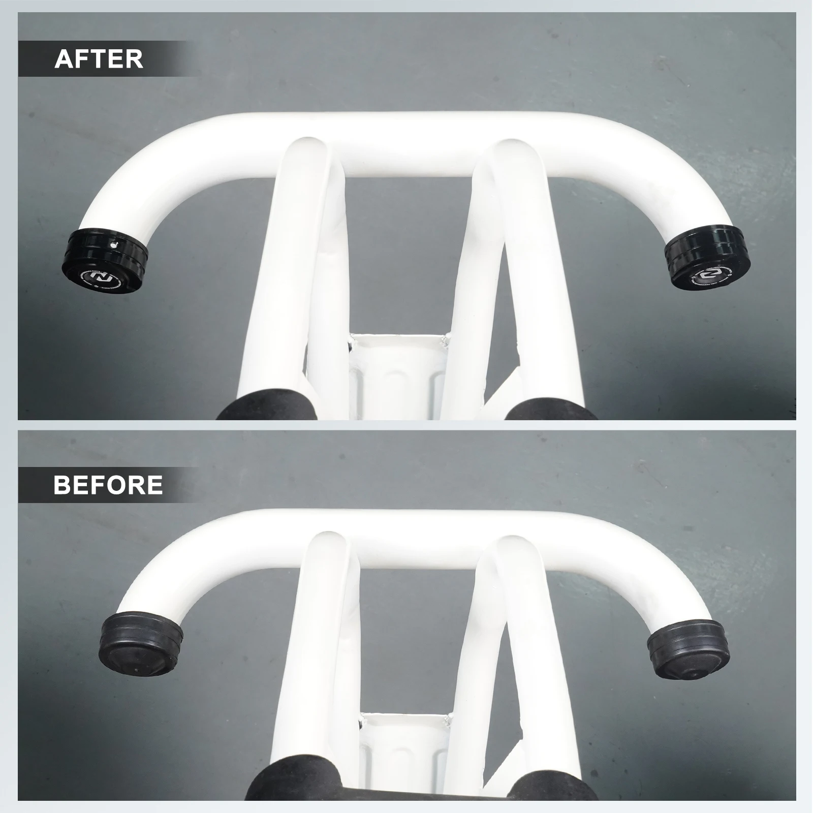 Für Yamaha Blaster 200 Frontstoßstangen-Dämpferkappe YFS200 YFS200SE Sonderedition ATV-Zubehör 1988-2006 2005 2004 2003 2002 – Detail 6