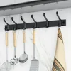 Multifunctional Hanger Wall Mount Coat Hook Wall Mount, Hanger Wall Hook Punch Free Hook Wall Hanger Towel Rack，Coat rack 3