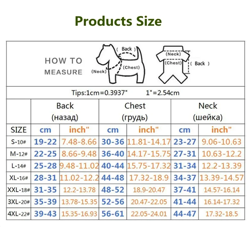 Winter Pet Dog Clothes Warm Jacket Cotton Coat Waterproof Small Dogs Pets Clothing For French Bulldog Puppy