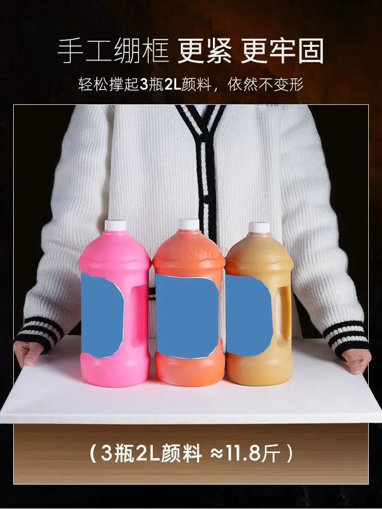 12개 전문가용 페인팅 프레임, 유화 프레임, 순면 캔버스 질감으로 제작, 유화 천 프레임