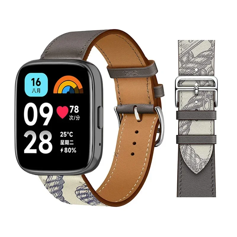 Premium Leather Loop Strap – Stylish Nylon Band for Smartwatches, 20mm/22mm Wristband Bracelet Accessories