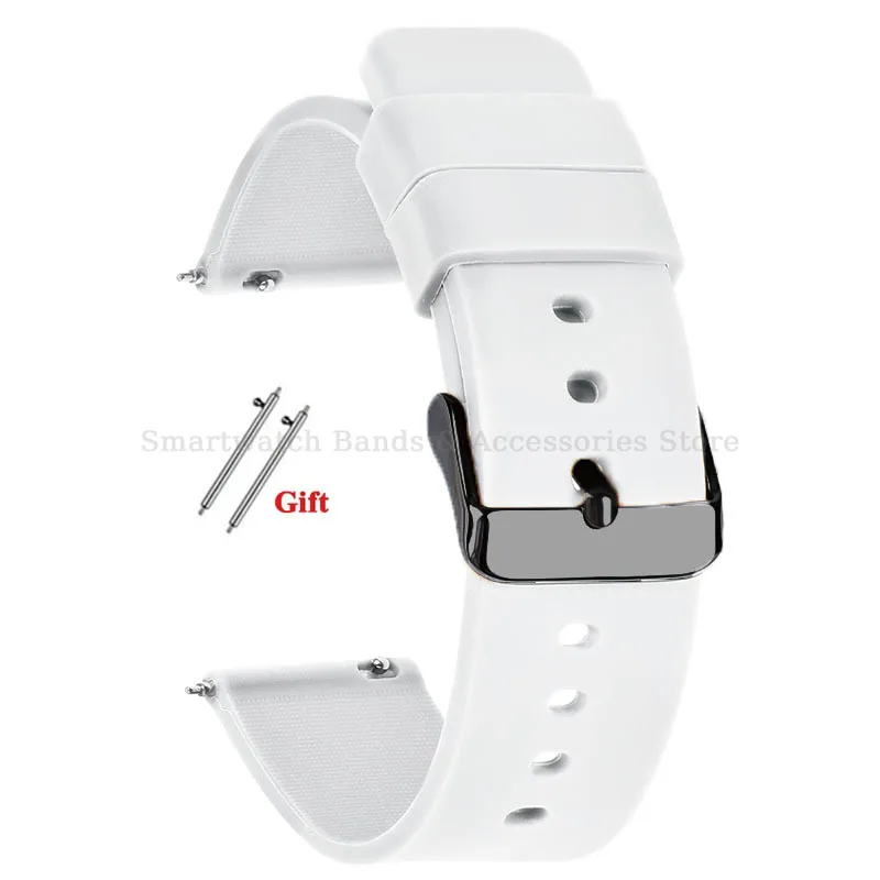 Versatile Soft Silicone Quick Release Watch Band Strap