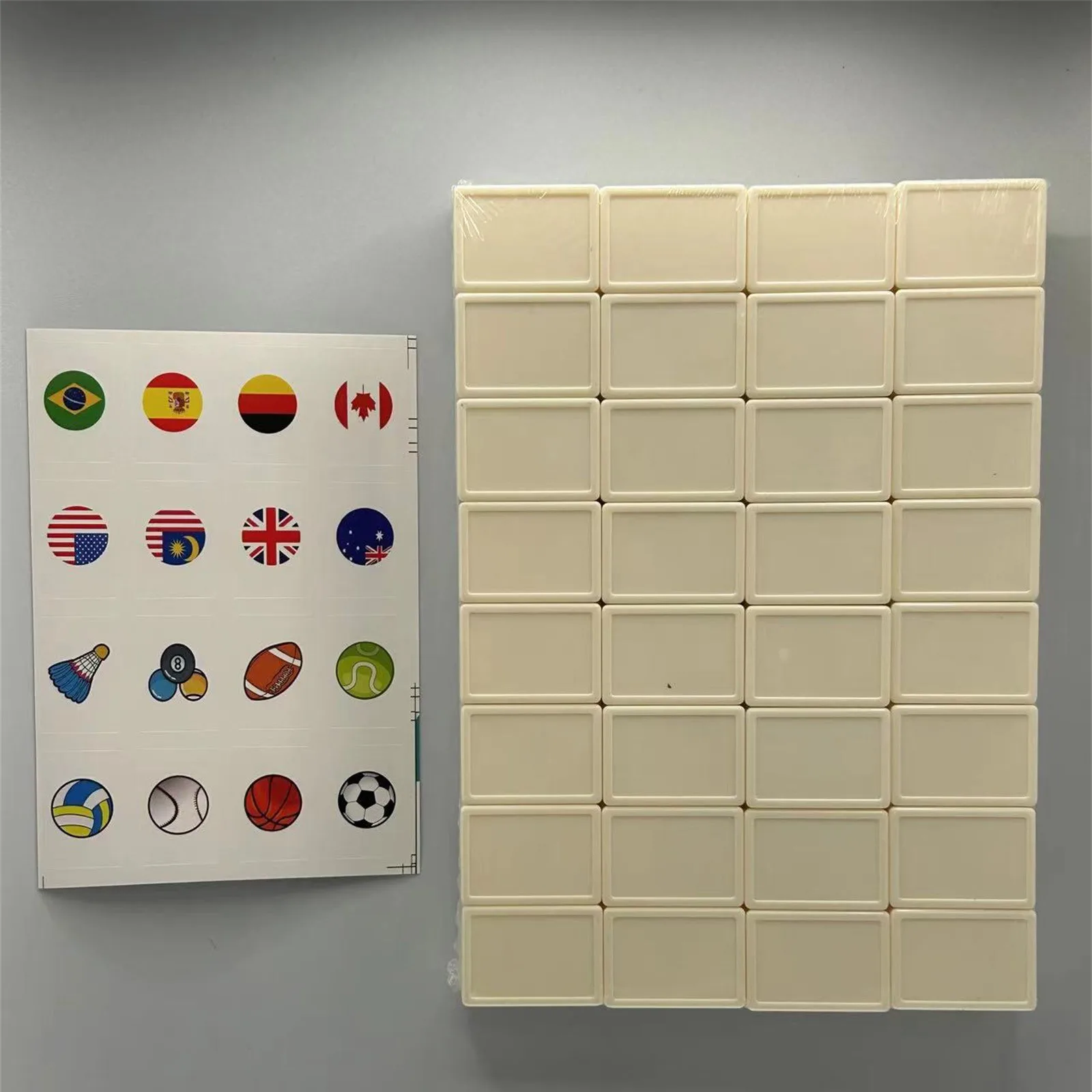 65 Tiles Seaside Escape Game Block Party Board Game Card Game Set Party Event Pattern Battle Game Props Supplies ﻿ 5