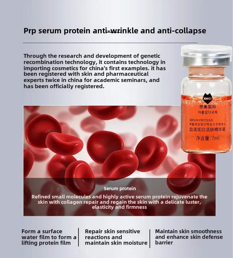 Serum Protein Wrinkle Removing essence Anti aging Facial lifting, firming, reducing fine lines, moisturizing and skin care view 2