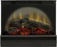 Dimplex DFI Series 23" Standard Log Set Electric Fireplace Insert (Model: DFI2309), 4692 BTU, 120 Volt, 1375 Watt, Black 2