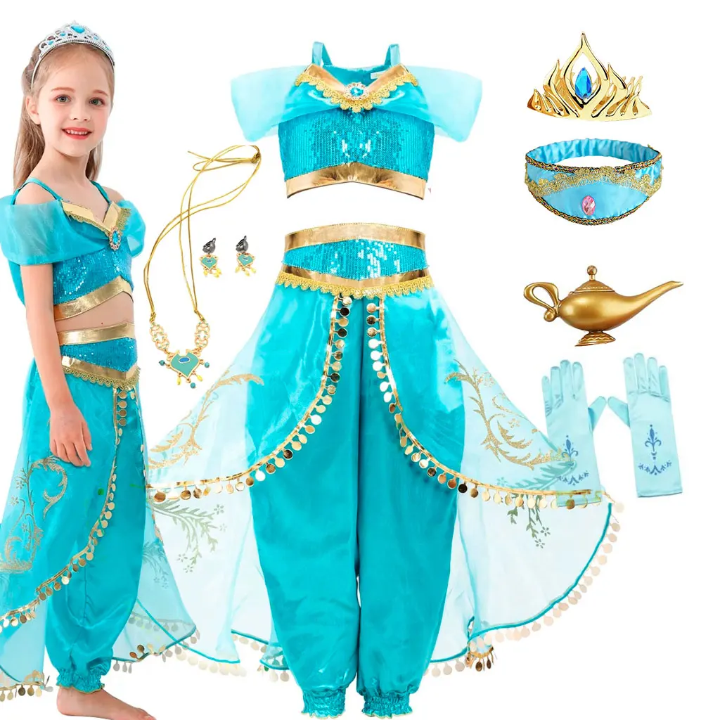 Jasmine Princess Dress Costume 1