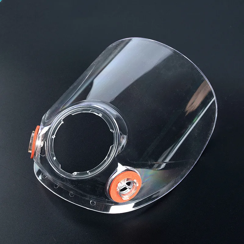 2 Pz 6898 Schermo Protettivo Per 3M 6800 Gas Gask Sostituire Viso Shiled Hd Antiurto Resistenza Ai Graffi