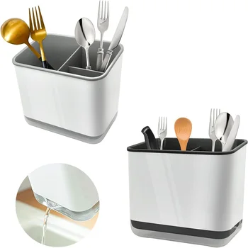Double Layer Utensil Holder 1