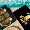 Drinking Beer Printed Big Microfiber Beach Towels Quick Dry Towel Sand Beach Towels Pool Towel for Travel Swim Pool Yoga 4