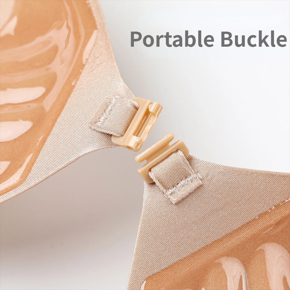 Summer Women Chest Stickers 2/1pcs Lift Up Nude Bra Self Adhesive Bra Invisible Cover Silicone Pad Sexy Strapless Breast