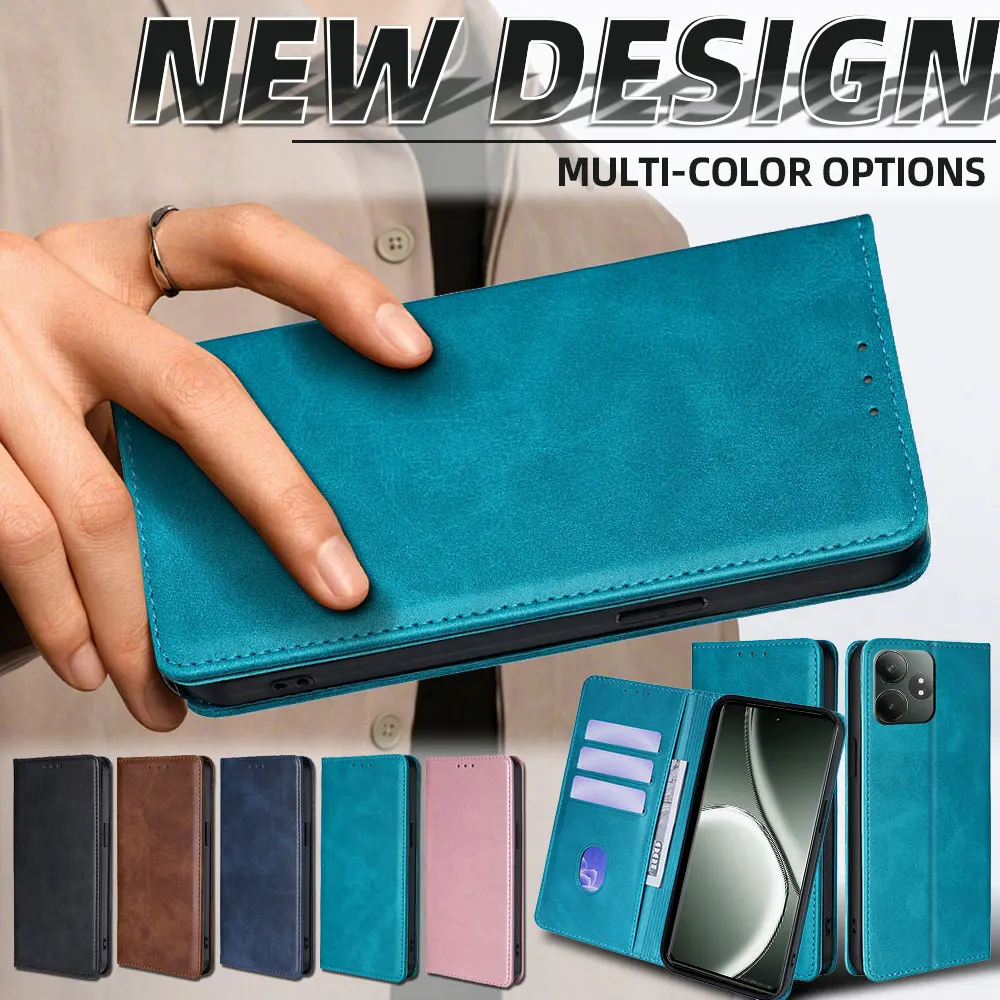 Classic Shockproof Wallet Protective Leather Flip Case with Card Holder