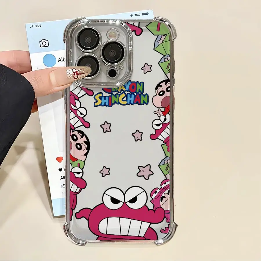 Colorful Cartoon-Themed Protective Phone Cover Case