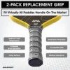 Non-Slip Pickleball Paddle Grip Tape,Moisture-Wicking Pickball Replacement Grip, Premium Pickleball Racket Replacement Grip Wrap 5