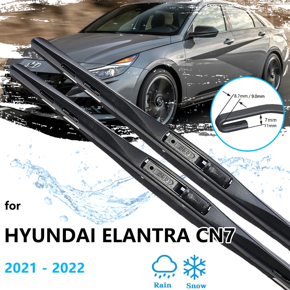 Descubrir 95+ imagen hyundai elantra wiper size In.thptnganamst.edu.vn