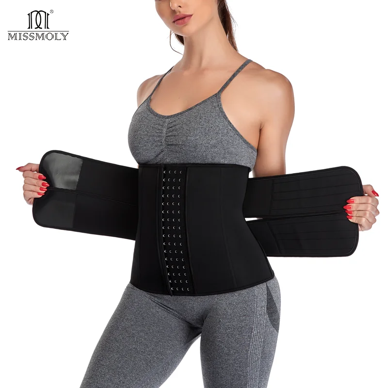 Corset Waist Trainer for Women Lower Belly Fat Sweat Waist Trimmer Workout  Body Shaper 