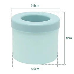 Silicone Ice Cube Mold - Creative DIY Ice Maker (Blue)