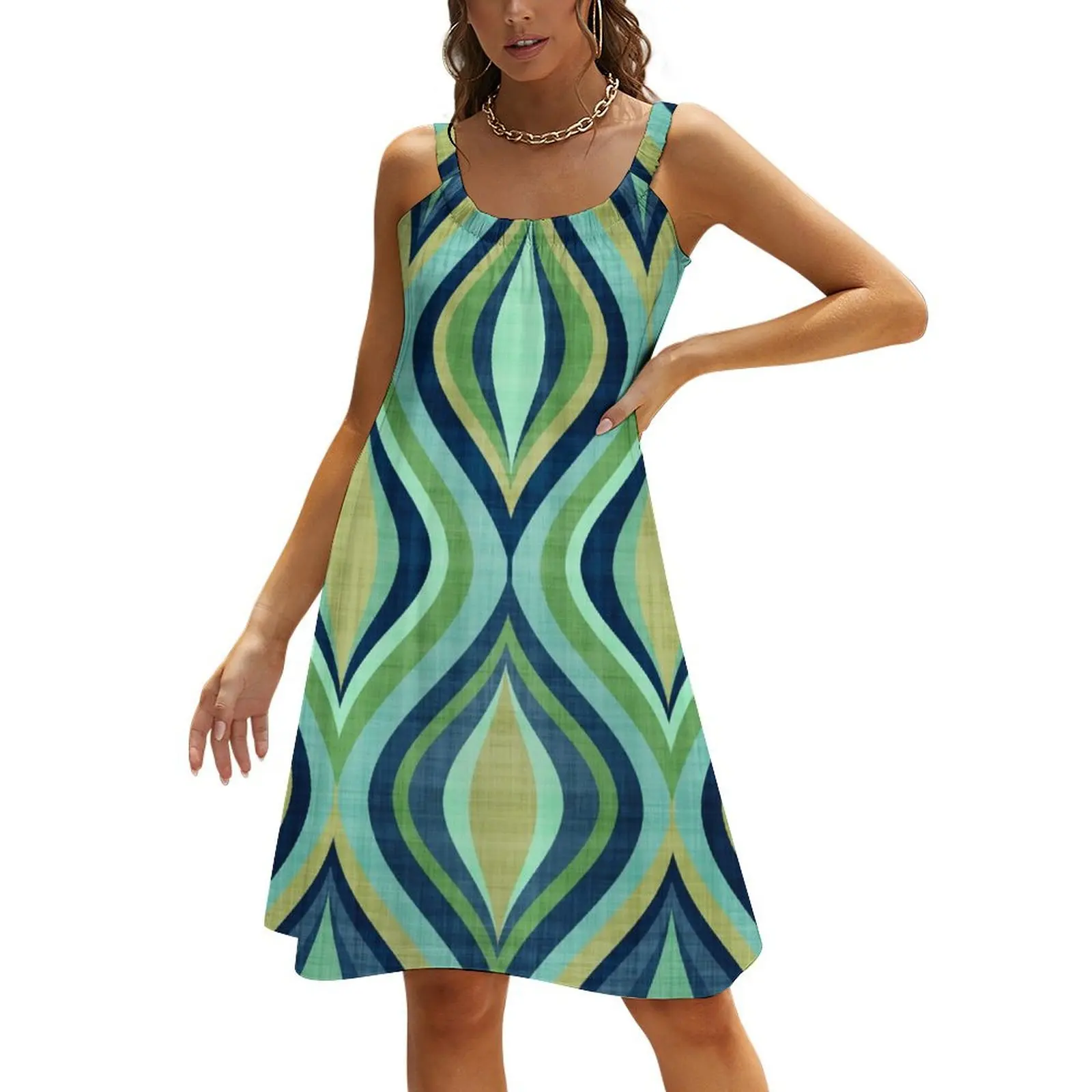 

1956 Beach Sling Skirt sexy dress Dress woman