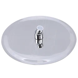 Stainless Steel Rainfall Showerhead - Chrome High Pressure Design (Round-25cm)