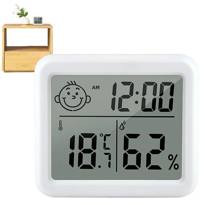 Digital Hygrometer Room Thermometer Humidity Gauge With LCD Display