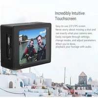 SJCAM Action Camera SJ4000 AIR 4K 30PFS 1080P 4x Zoom WIFI Sports Video Action Cameras Motorcycle Bicycle Helmet Waterproof Cam - Image 4