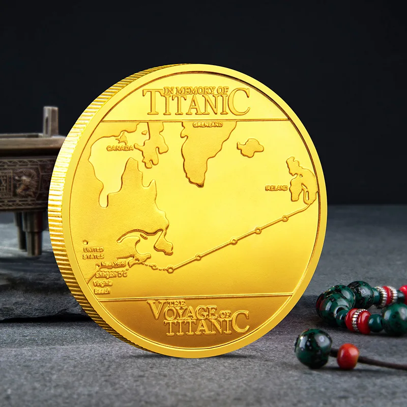 Titanic Coin Collection Medallion Commemorative Coin Non-currency