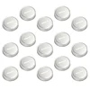 15Pcs Tinplate Mason Jar Lids Coin Slot Bank Lid Regular Mouth Canning Jars Money Boxes Glass Storage Containers 1