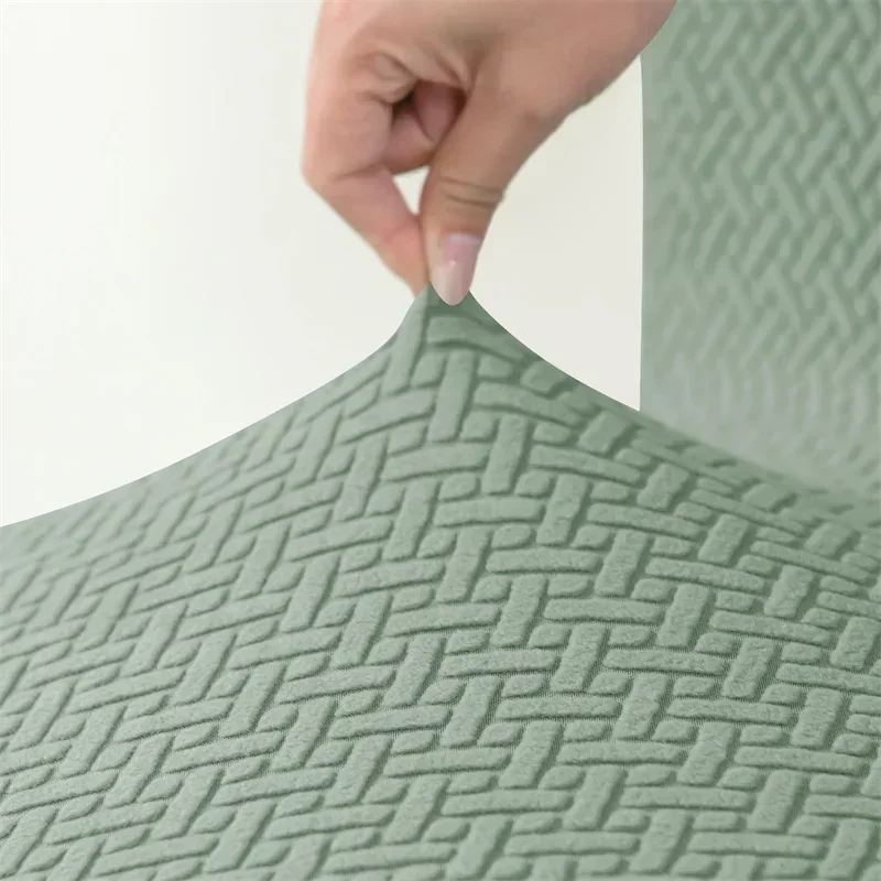 Jacquard Tub Chair Cover Stretch Spandex Club Sofa Covers Armchair Slipcovers Elastic Single Couch Covers for Bar Counter Home 5