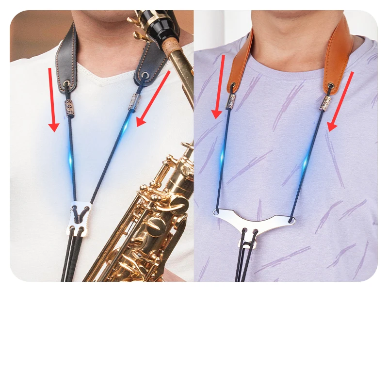RuiJOTWAT Saxophone Colored Neck Strap Alto Tenor Alto