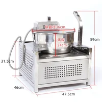 5000W Fully Automatic Multi-function Electromagnetic Heating Ball Popcorn Machine, Gas Heating Popcorn Machine 2