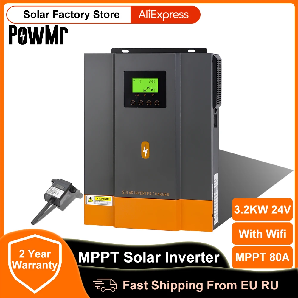 Onduleur Hybride 500V PV INPUT 3KW Avec MPPT 100A Intégré De La Marque Felicity Solar