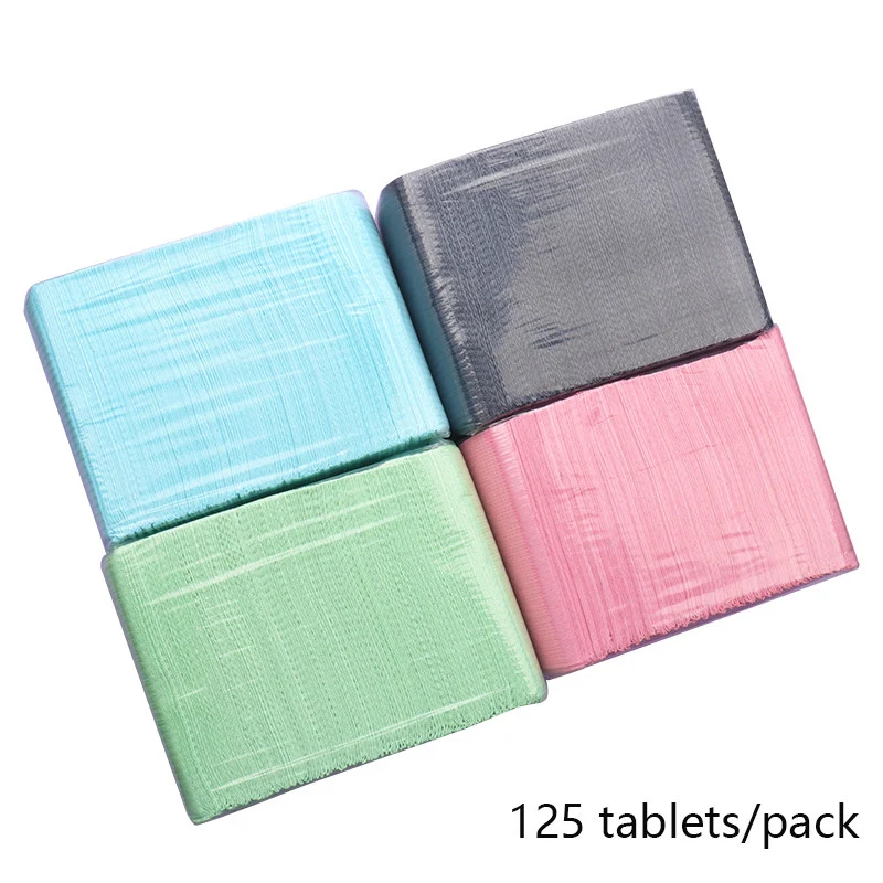 125pcs Disposable Dental Bibs 13