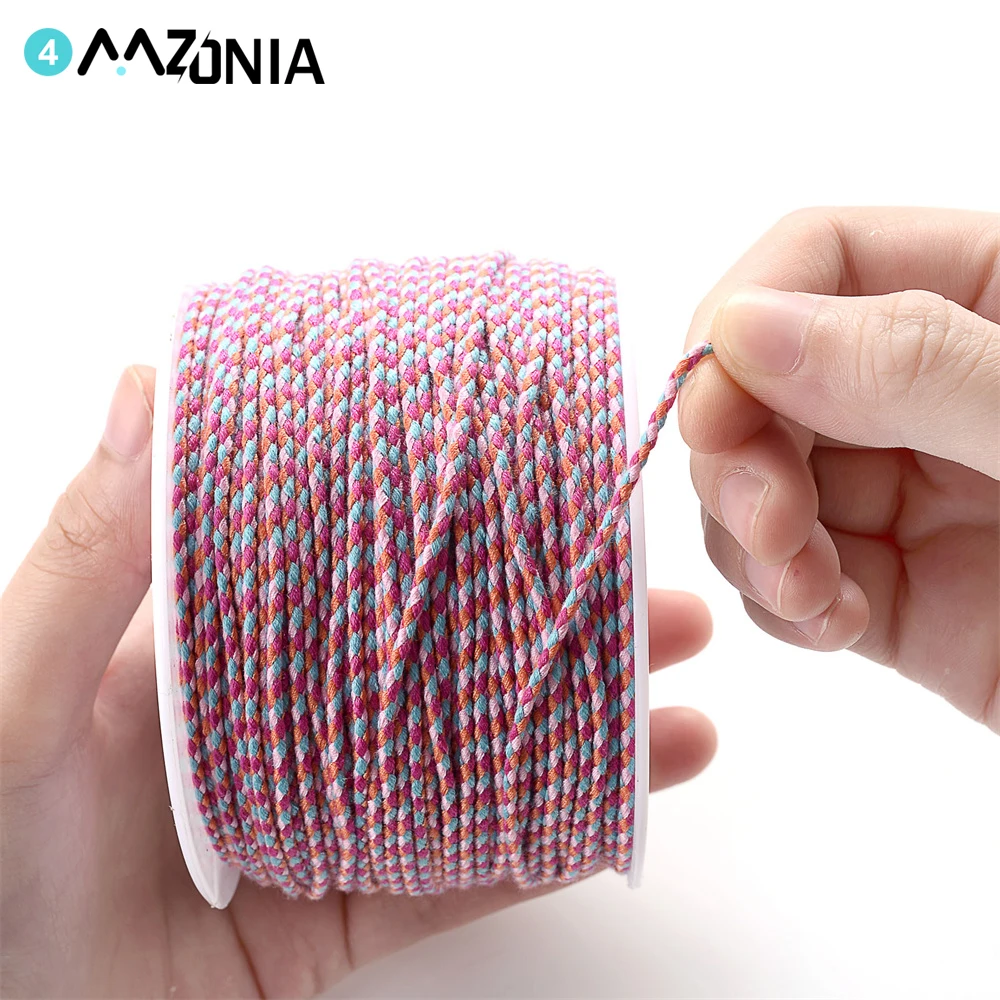Lot De 20 Cordes Tressées – 30m Chacune – 5,5mm – 18 Noires + 2 Blanches