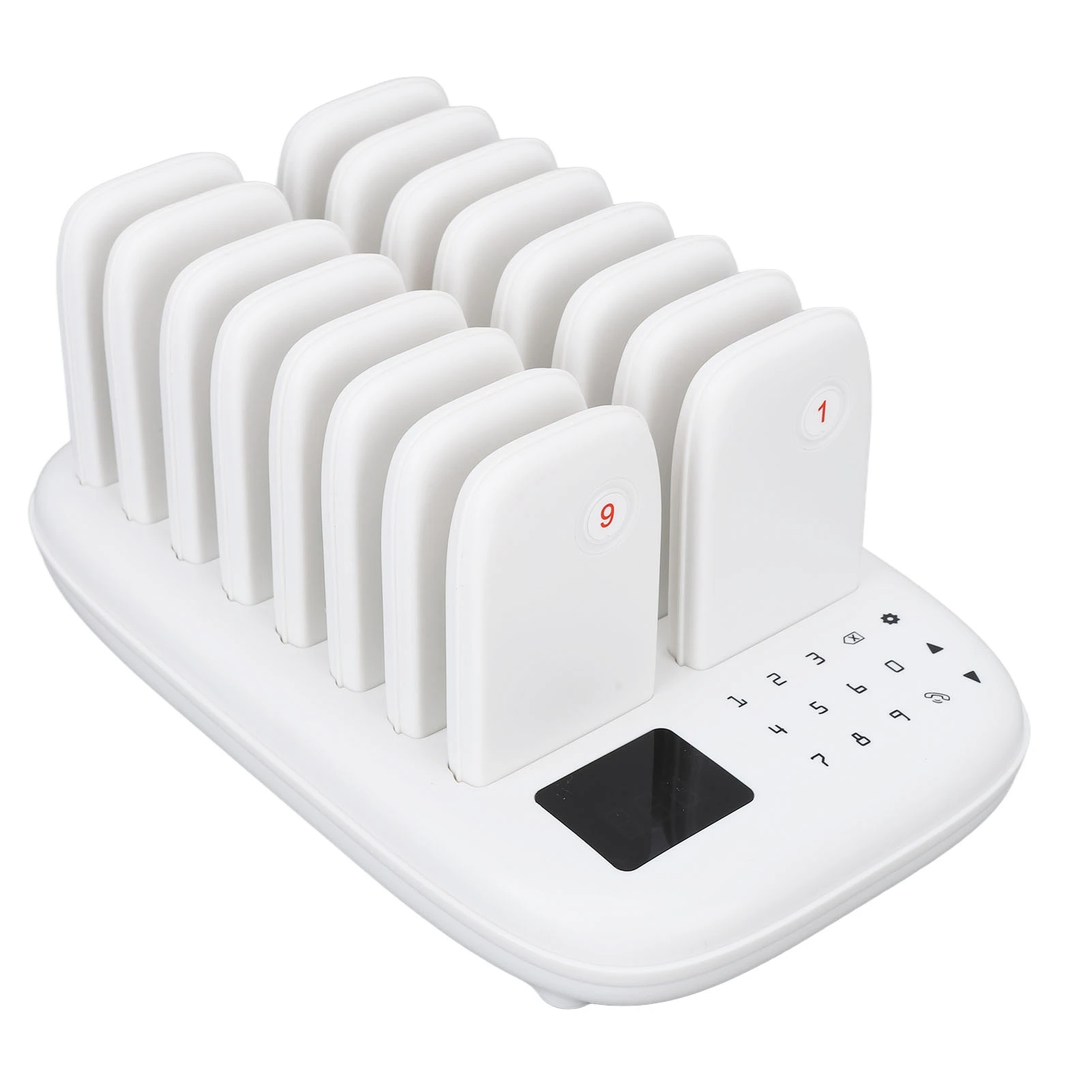 HL-668 Restaurant Pager Wireless Calling System 16 Pagers for Restaurant Coffee Shop Queuing System