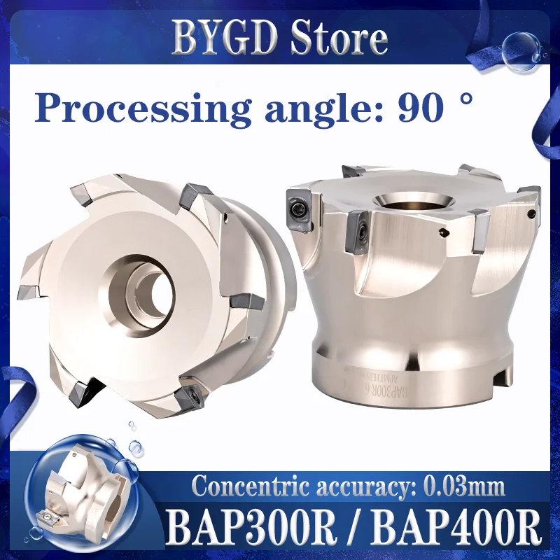 BYGD BAP 300R 400R face milling cutter head, BAP300R BAP400R 50 CNC