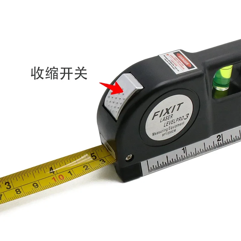 Laser Sheet Metal Measure Multifunctional Infrared Level Tape Measure