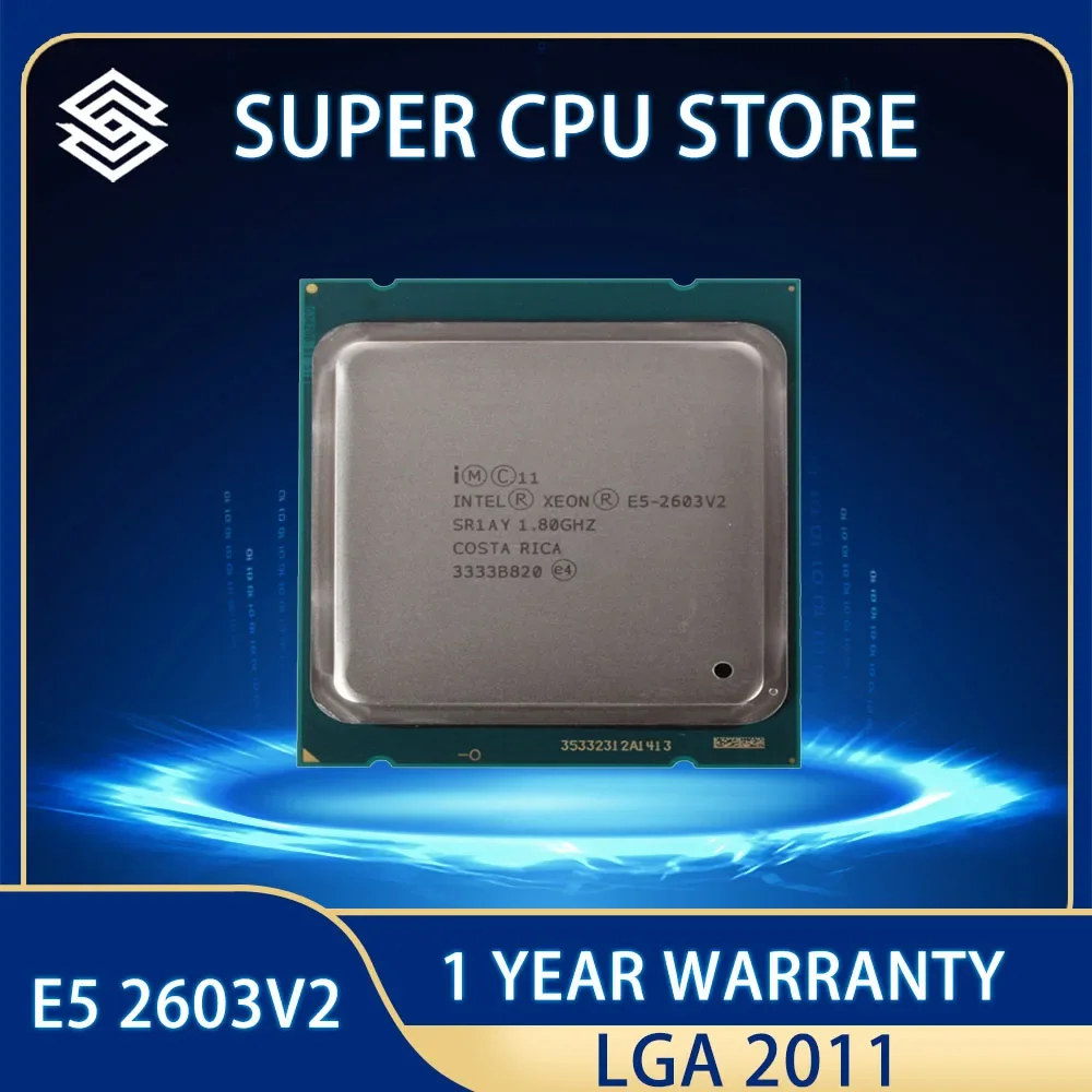 

E5-2603v2 ный для плат X79 бесплатная до ПВЗ E5 2603 V2 1,80 ГГц Гц 4-ядерный 10M LGA2011