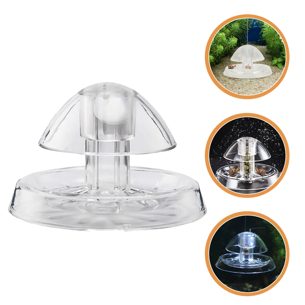

Snail Trap Small Catcher Practical Aquarium Leech Plastic Transparent Fish Tank