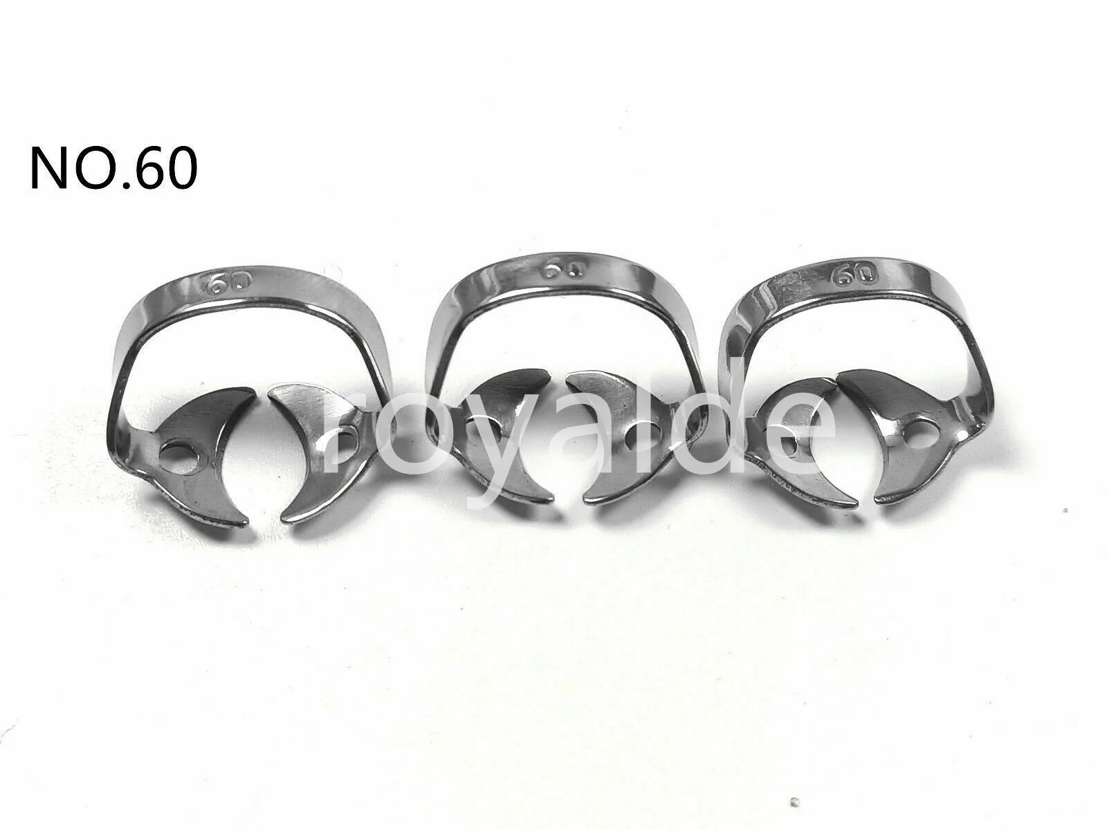 

No.60 Dental Rubber Dam Clamps Brinker Endodontic Clamp Surgical Instruments