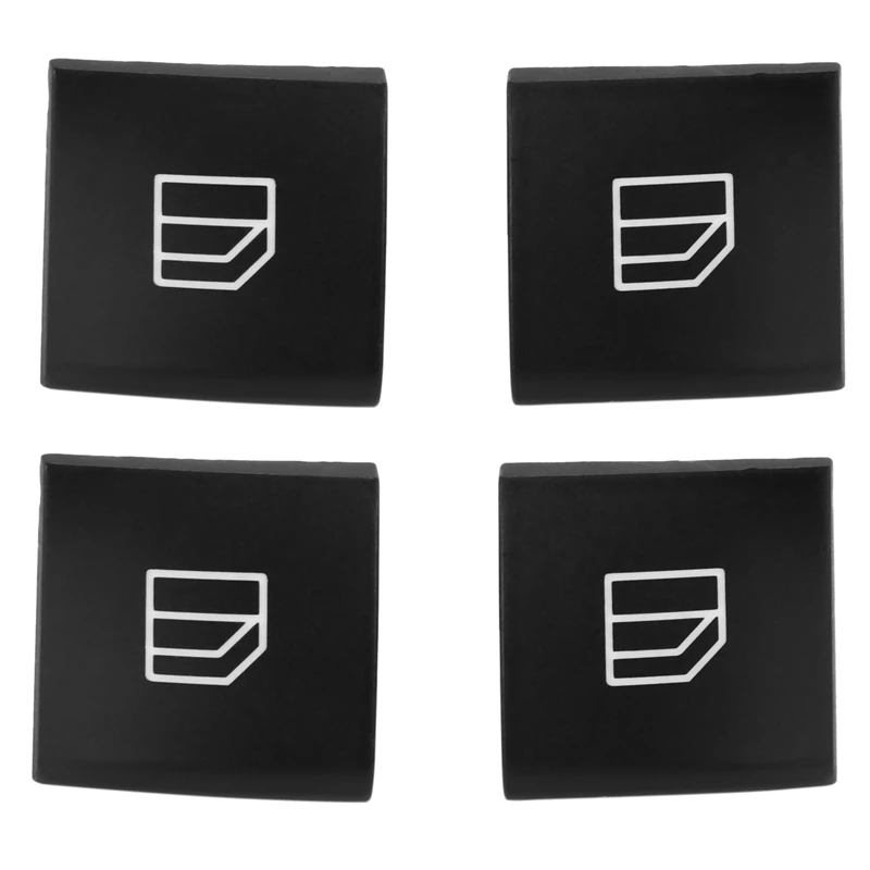 Window Switch Repair Button Cap Driver Window Control 4X For Mercedes Benz A Ml Gl R Class W164 X164 W251 W245 W169 car window switch