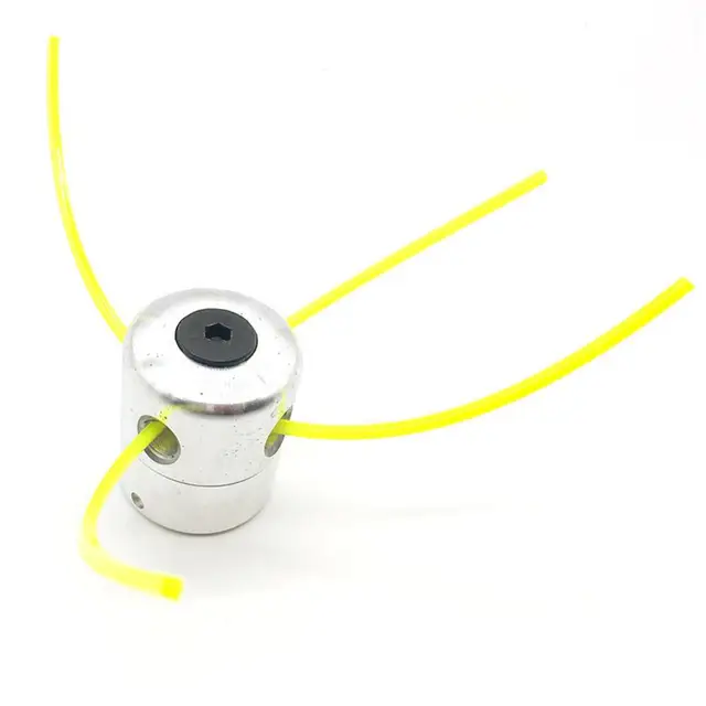 Alumínium Fű Trimmer Fej 4 Vonal Vágófej A Fűnyíró Kefe Vágó Kerti Szerszám Tartozék Vágóvezetékfej - Image 2